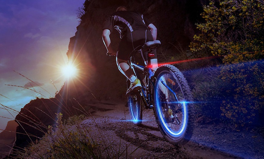 Image 5: LED Lights for Bike Wheels