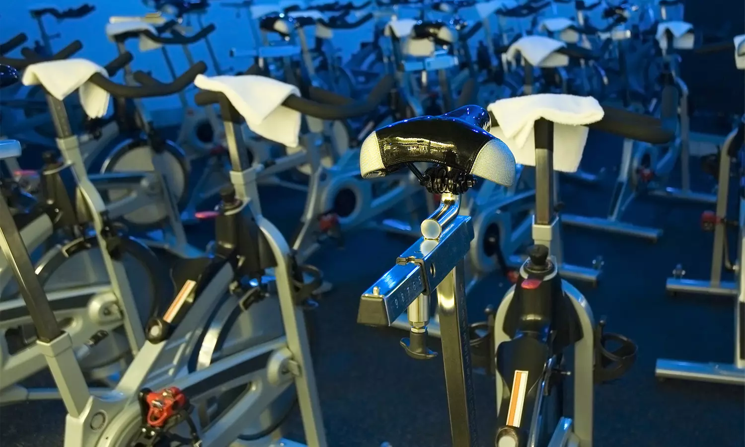 Experience thrilling cycling sessions at Cyclebar Montvale with premium options for one or two, offering up to 66% off - Primary Image