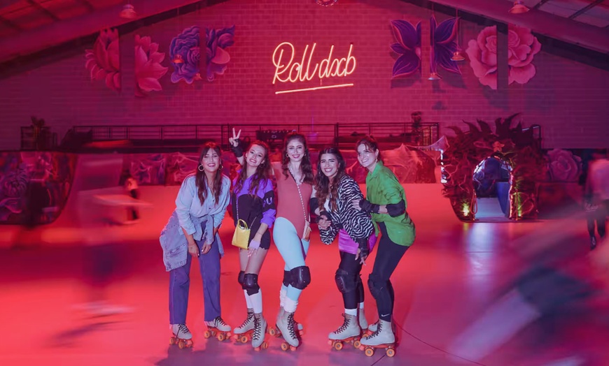 Image 3: Entry With or Without Rental for 1, 2, or 4 – Dubai’s Ultimate Skating