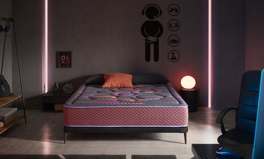 Image 1: Matelas en mousse à mémoire de forme Luxury Gamer