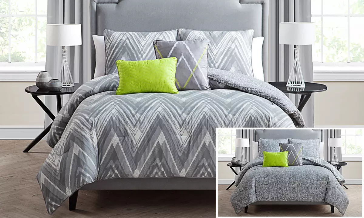 Reversible Comforter Sets (5-Piece) - Second Medium