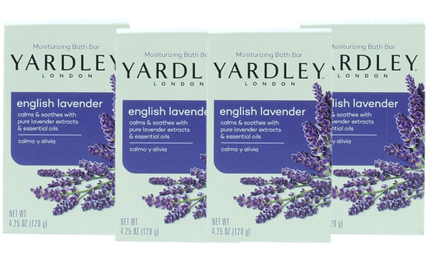 Image 9: Four-Pack of Yardley Soap