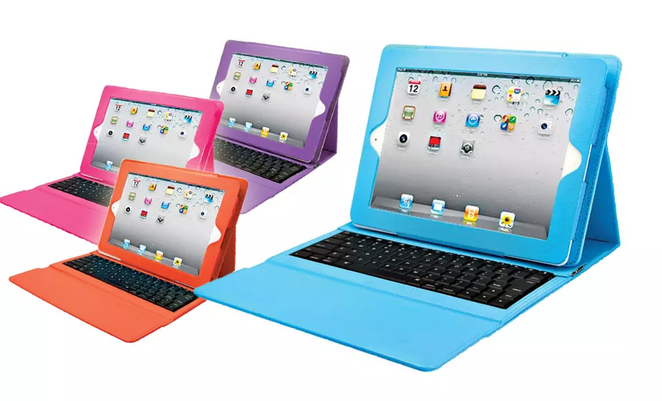 $23 for a Vibe iPad Bluetooth Keyboard Folio ($49.99 List Price). Six Colors Available. Free Shipping and Returns. - Primary Image