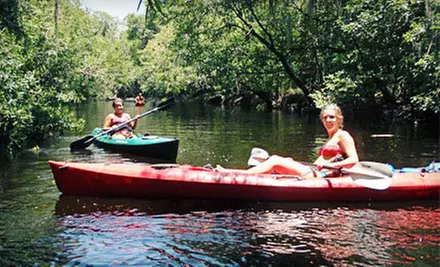 5-Mile Kayak or Canoe Trip Down Little Manatee River from Canoe Outpost in Wimauma (Up to 51% Off)  - Primary Image