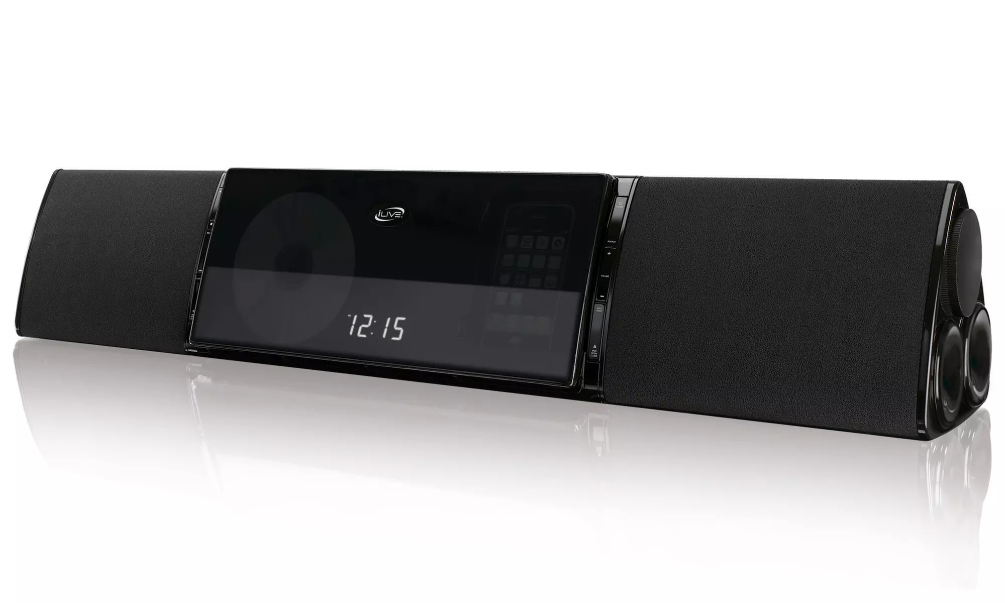 iLive 2.1-Channel DVD Sound Bar for iPod and iPhone with Built-in Subwoofer - Primary Image
