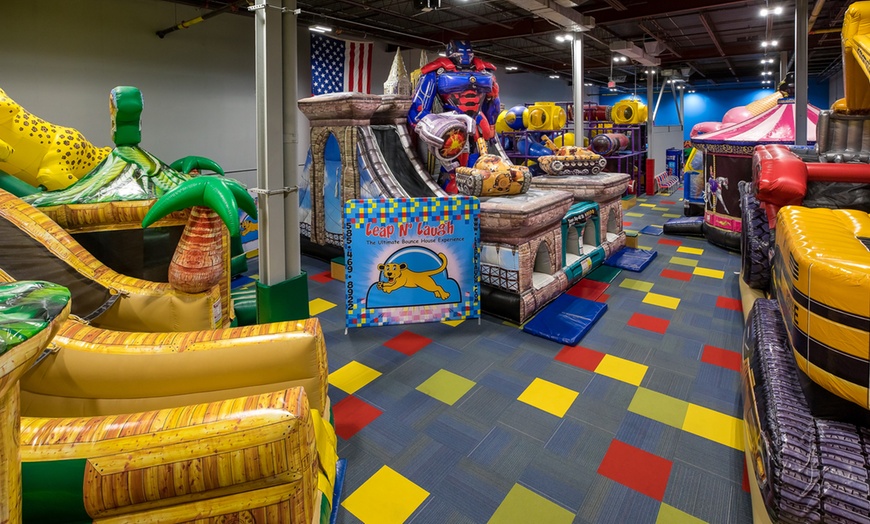 Indoor Play Attractions - Leap N Laugh | Groupon