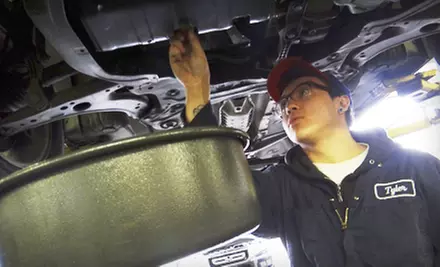 Regular or Synthetic Oil Change with Tire Rotation, Inspection, and Fluid at Auto Repairs R "Wee" (Up to 64% Off) - Primary Image