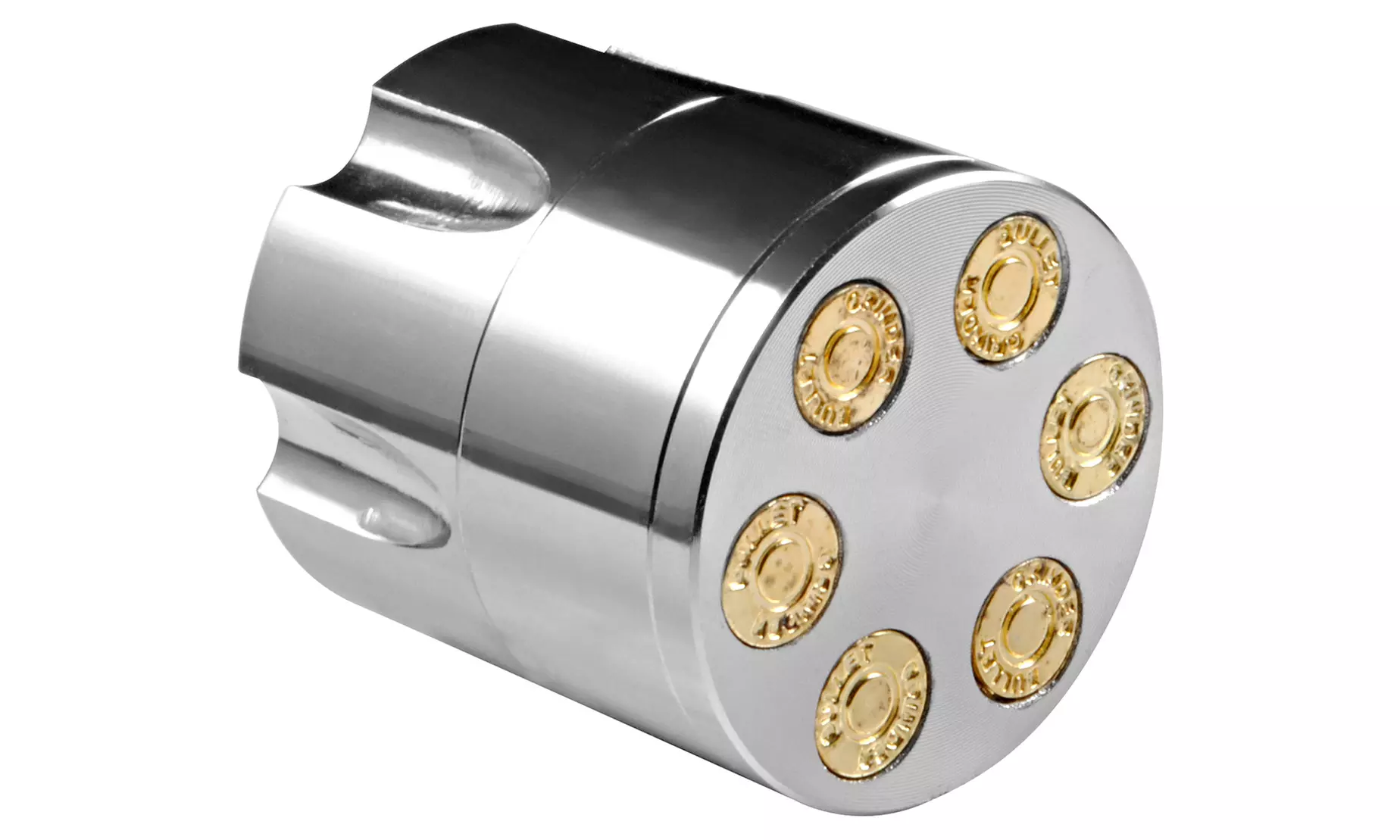 Revolver Cylinder Bullet Spice and Herb Grinder - Second Medium