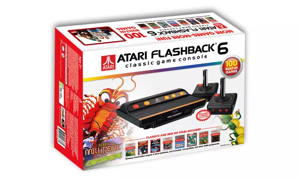 Atari Flashback 6 Classic Game Console - Primary Image