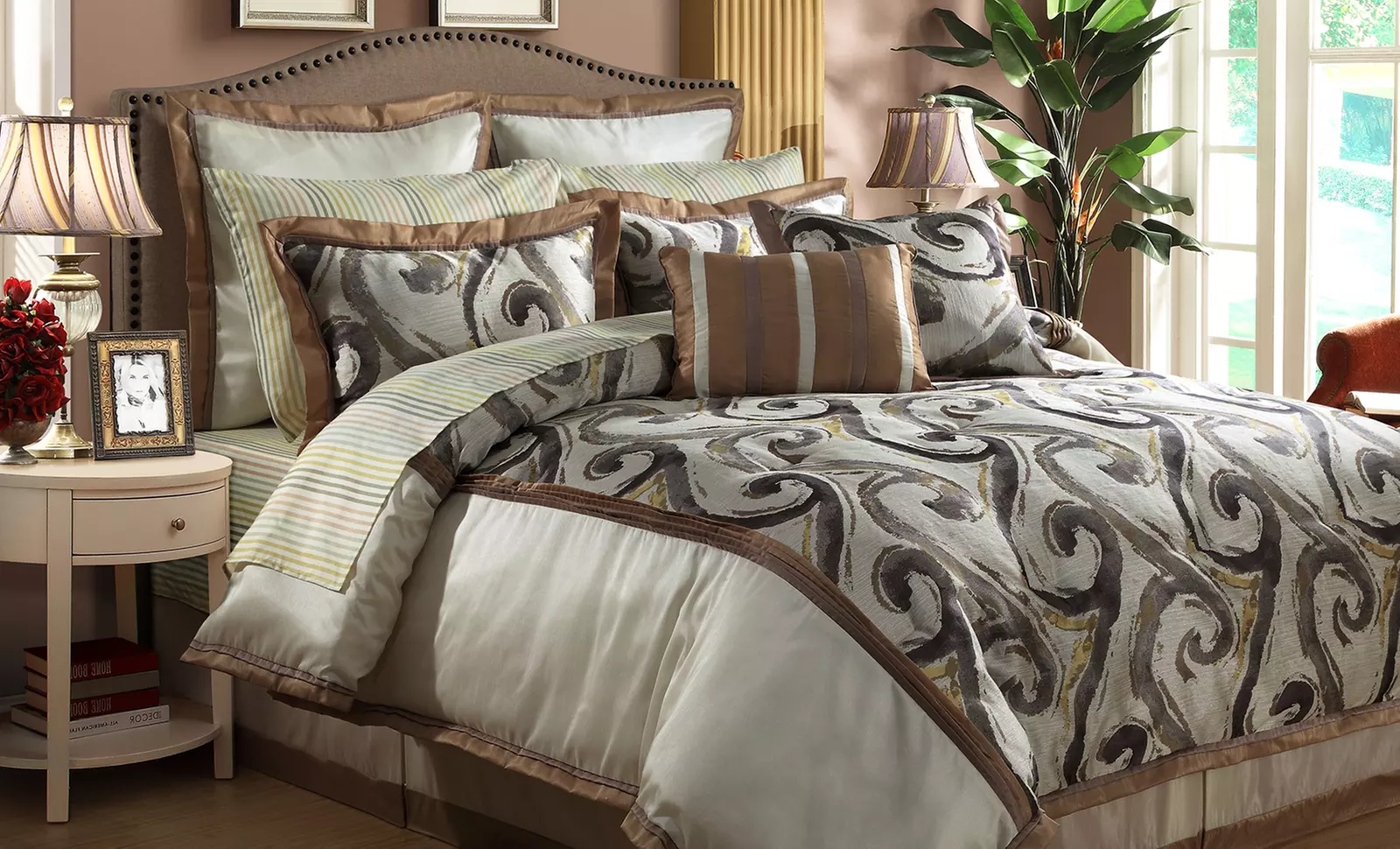 Gramercy 12-Piece Comforter Set (King) - Primary Image