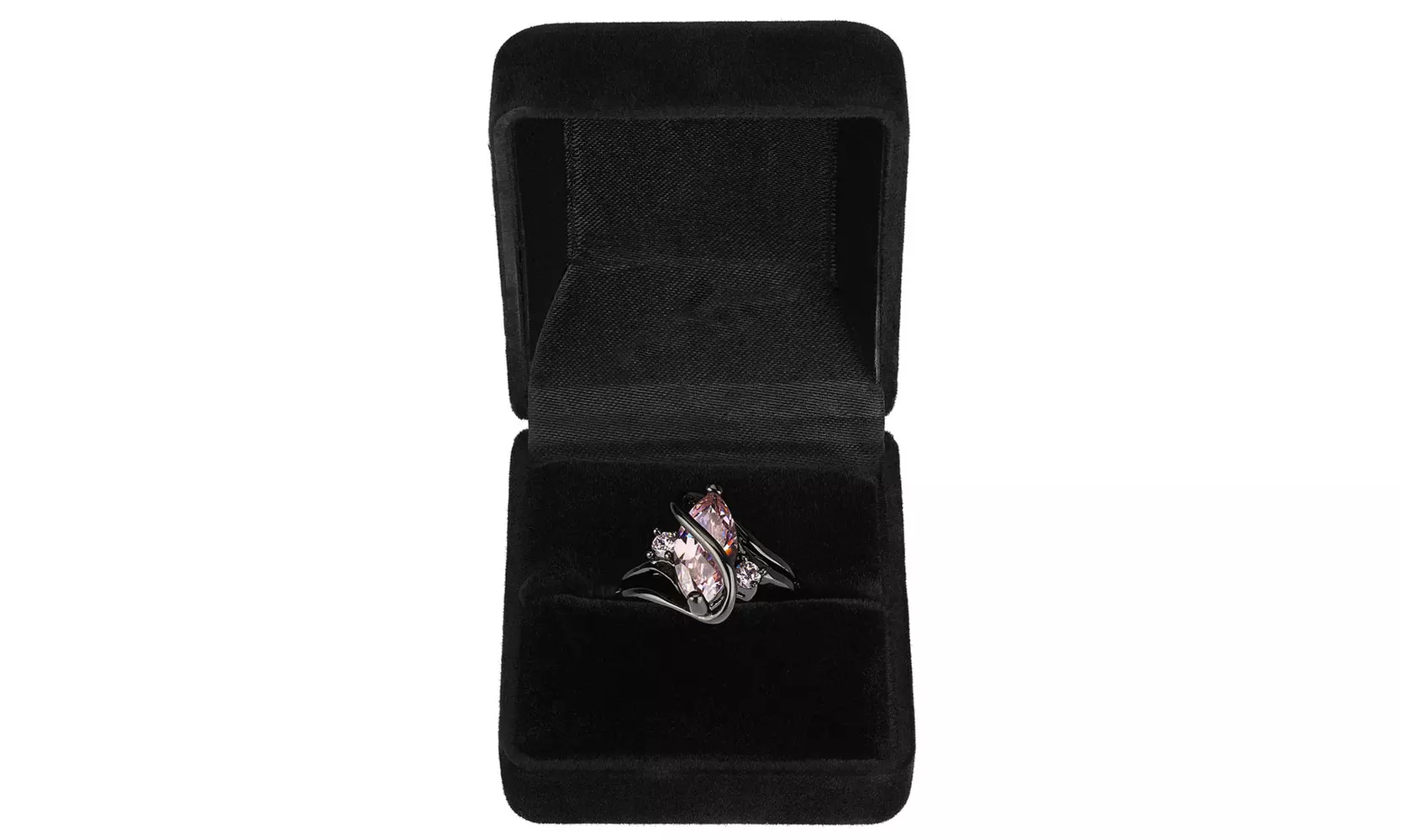 2.50 CTTW Marquise Pink Sapphire Pendant or Ring - Second Medium