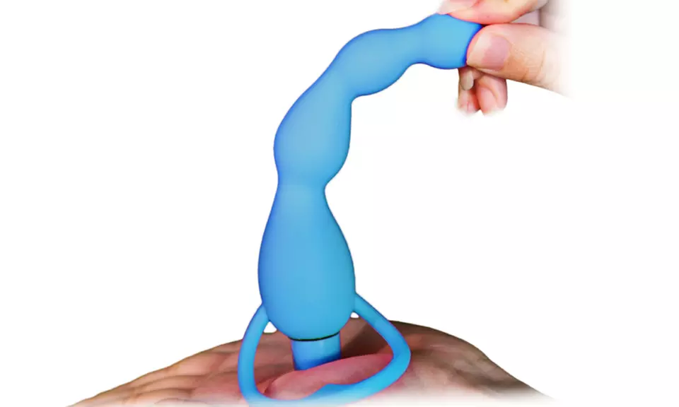 Climax Silicone Vibrating Anal Beads - Second Medium