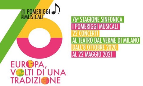 Pomeriggi musicali: 2 biglietti per 76° Stagione Sinfonica al Teatro Dal Verme, Milano (sconto 48%)