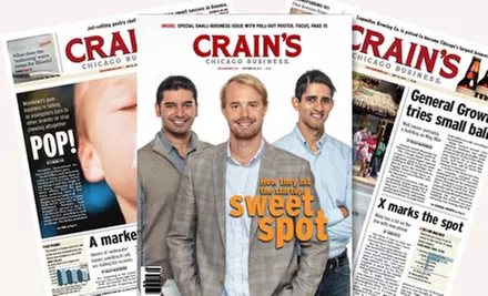 $35 for Year-Long Print and Online Subscription to "Crain's Chicago Business" ($99 Value) - Primary Image