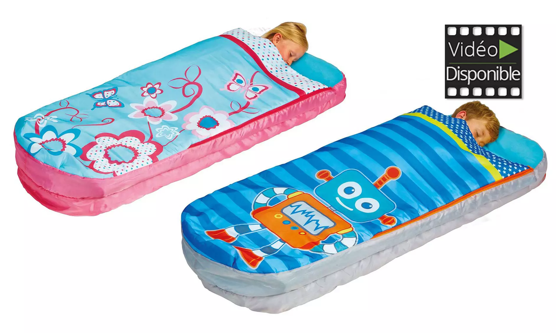 Lot De 3 Sacs De Couchage ReadyBed Cars - Lit D'appoint Gonflable, Occasion, Marques D'usure