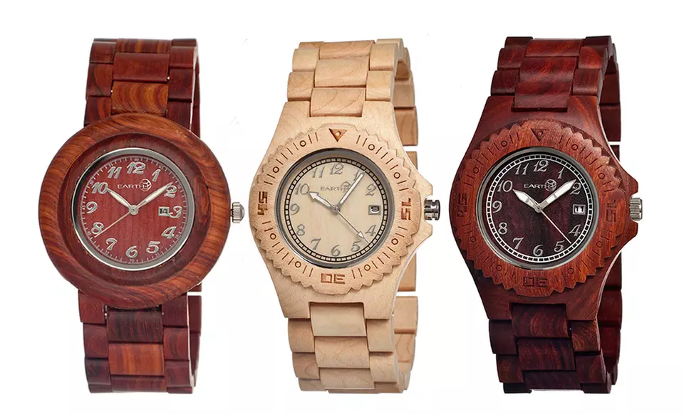 Earth Eco-Friendly Wooden Watches - Primary Image