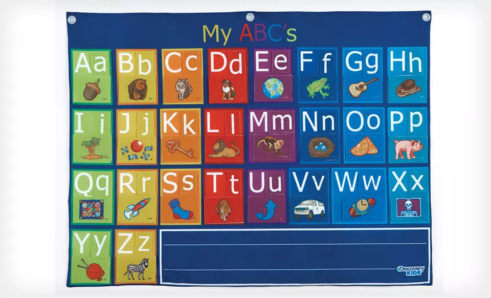 $22 for a Discovery Kids Fabric Alphabet Play Set ($39.99 List Price). Free Shipping and Free Returns. - Second Medium