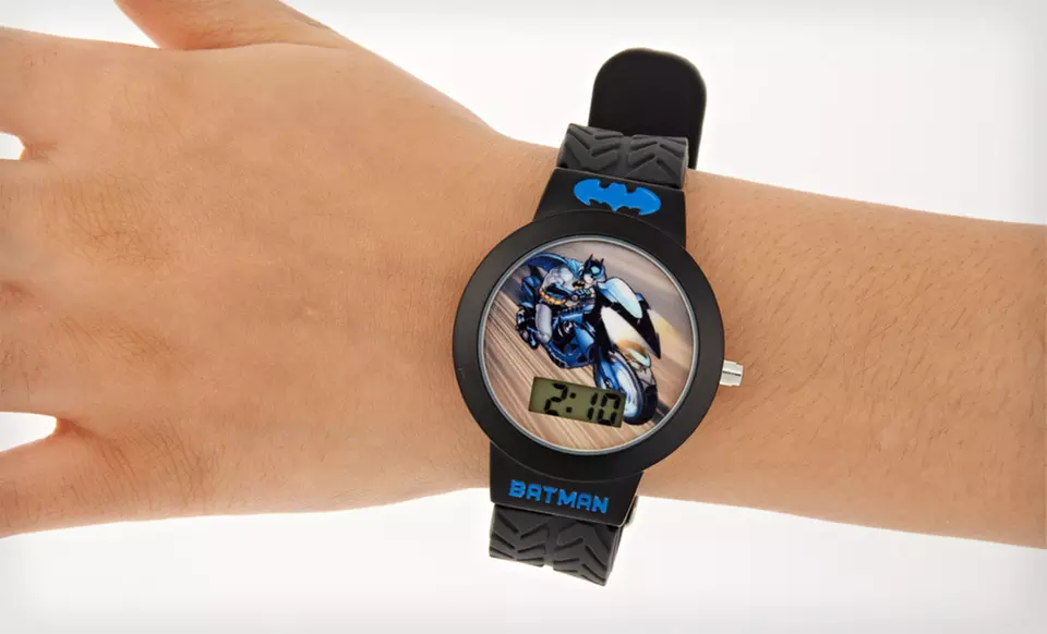 $9 for a DC Comics Collection Watch ($25 List Price). Five Options Available. Free Returns. - Second Medium