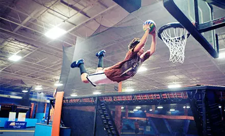 Two 60-Minute Open-Jump Sessions or a Jump Around Party Package for 10 at Sky Zone Kansas City (Half Off) - Primary Image