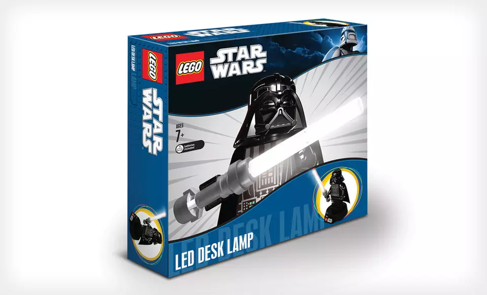 $44 for a LEGO Darth Vader Desk Lamp ($59.99 List Price). Free Shipping and Free Returns. - Primary Image