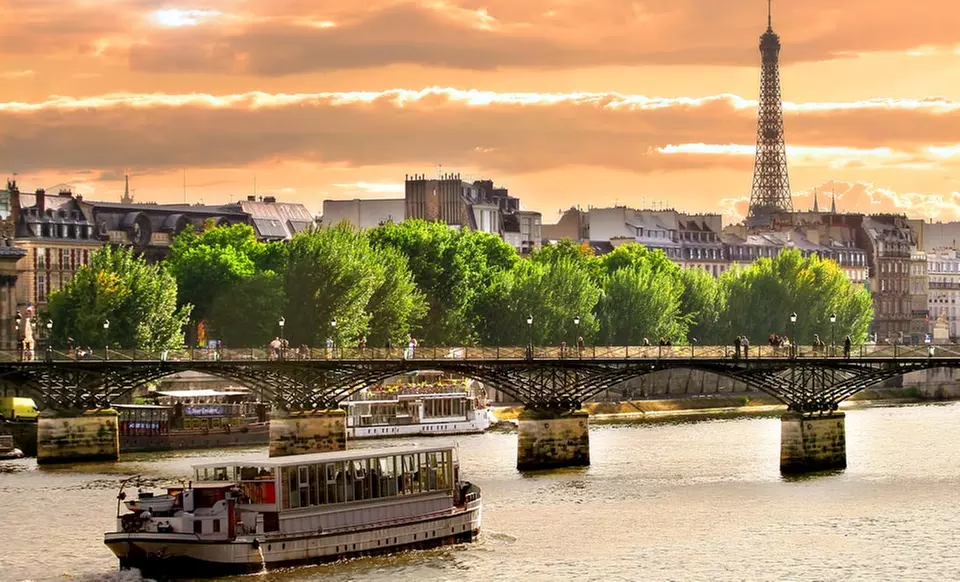 8-Day London and Paris Vacation with Airfare from Great Value Vacations - Primary Image