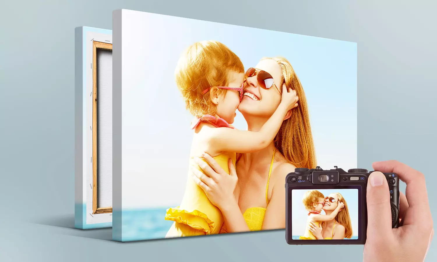 Custom 16x20 Photo Canvas from Printerpix. From $16.99–$49.99. - Primary Image