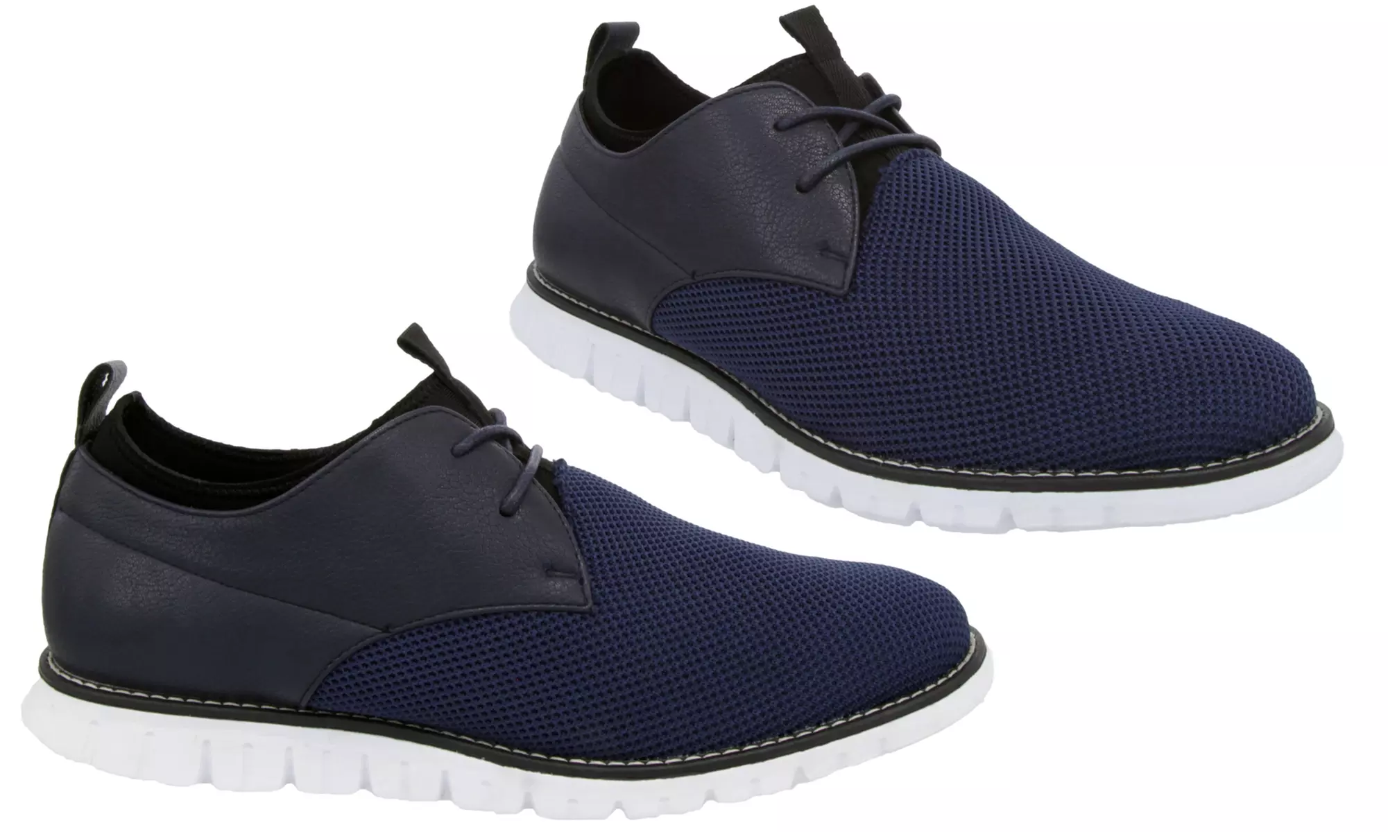 London Fog Men's Knit Oxford Shoes - Second Medium