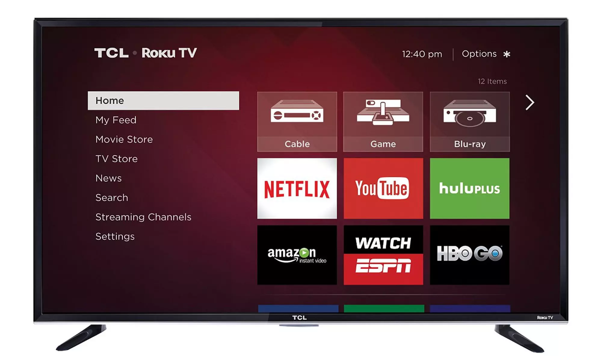 TCL 50" 1080p Full HD Smart Roku HDTV (2015 Model) (Manufacturer Refurbished) - Primary Image