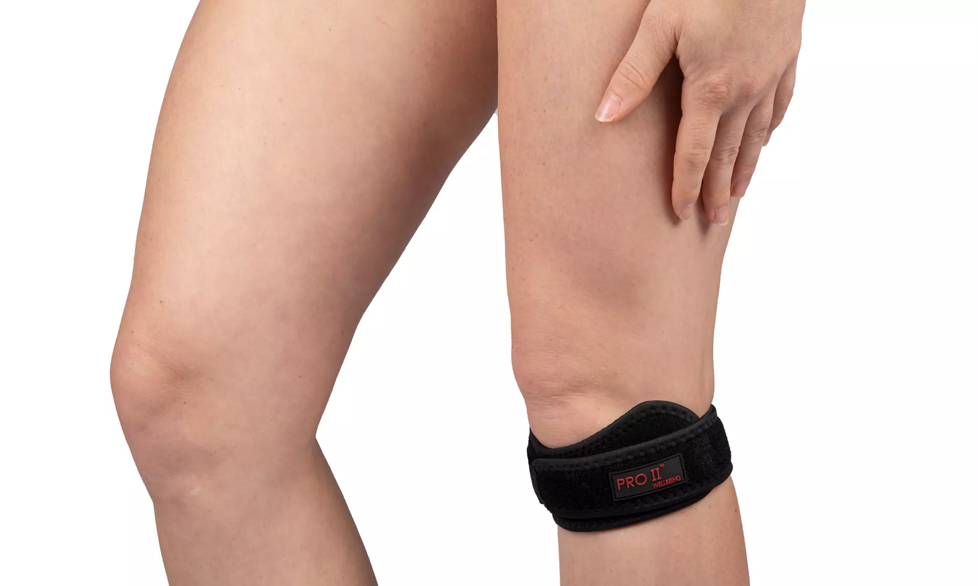 1 o 2 supporti del tendine del ginocchio Pro 11 Wellbeing - Primary Image