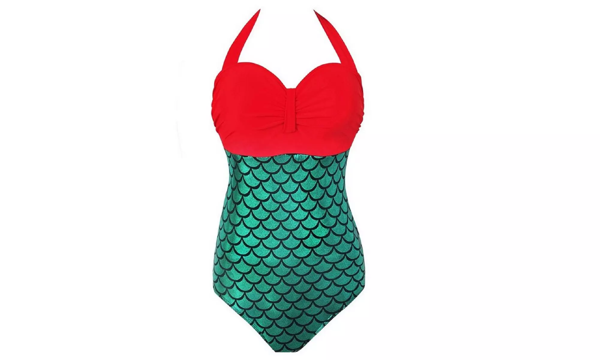 Women's Plus-Size Mermaid Swimsuit - Second Medium