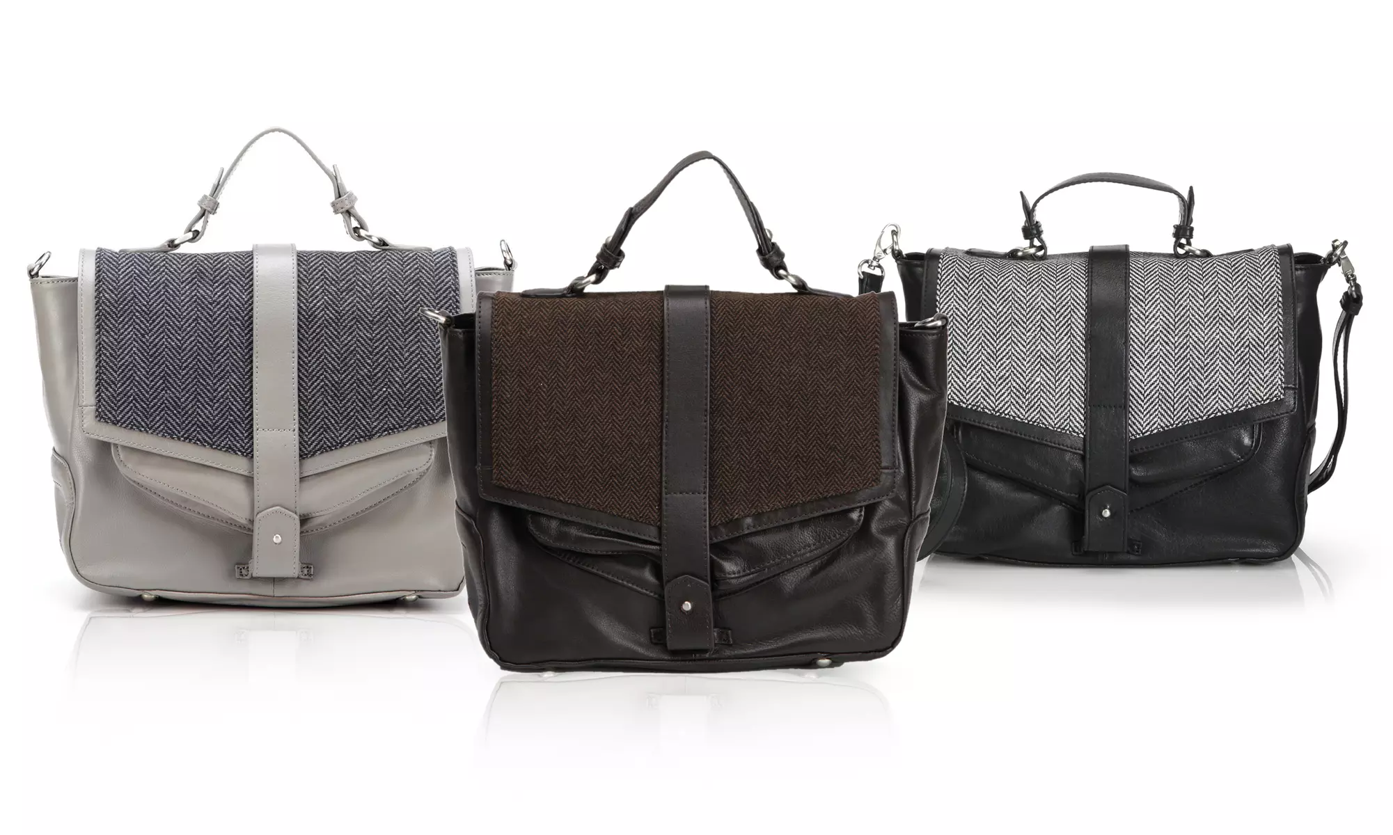 Walter by Walter Baker Delmont Leather Messenger Bag - Primary Image