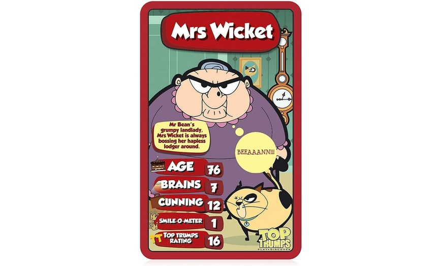 Image 4: Winning Moves Mr Bean, Elf on the shelf, Football Managers Top Trumps