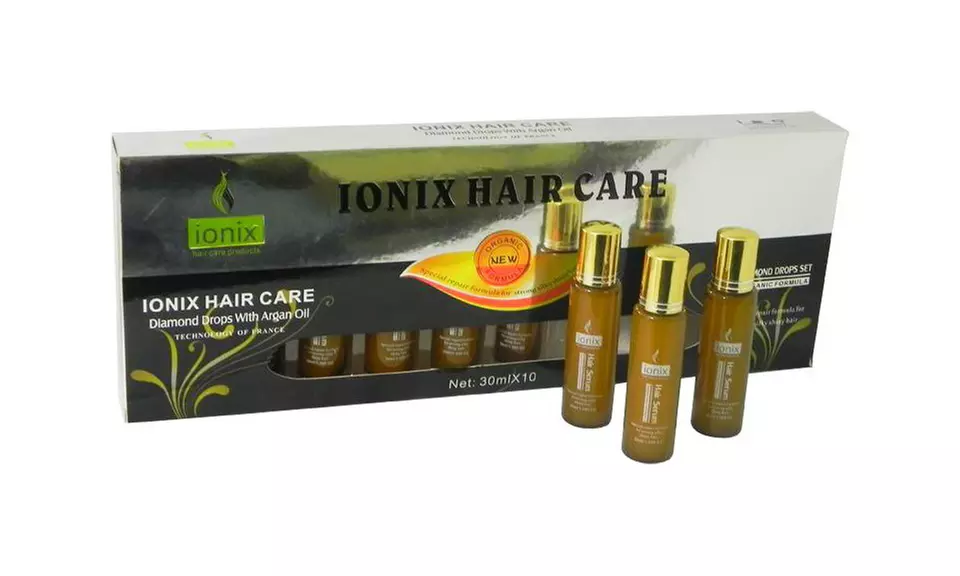 Black Diamond Hair Serum with Argan Oil (10-Pack of 1.05 Fl. Oz. Bottles) - Primary Image
