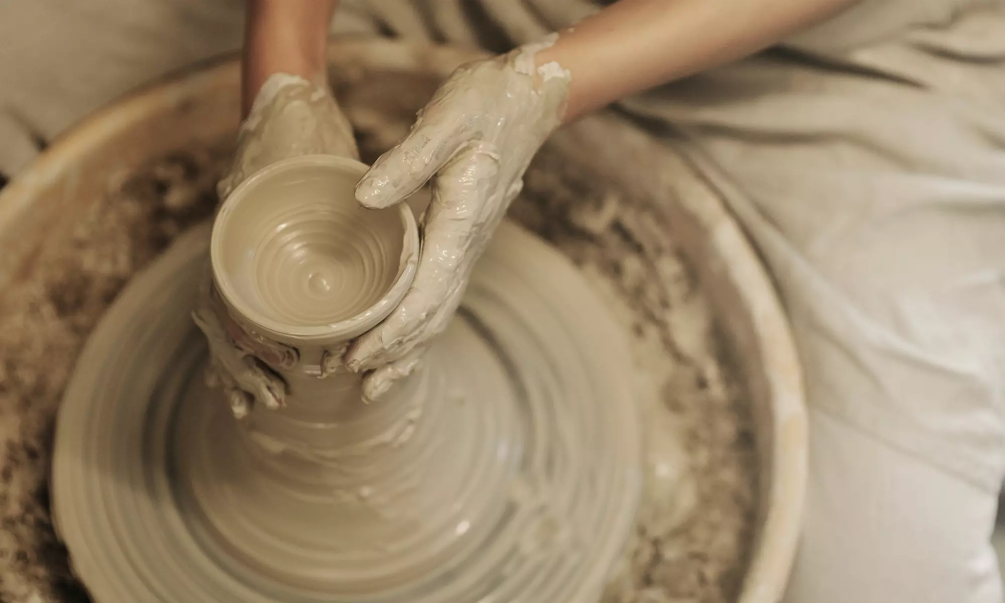 Pottery-Painting for One or Two or Wheel or Clay-Building Workshop for One or Two at Clay Cafe (Up to 65% Off) - Primary Image