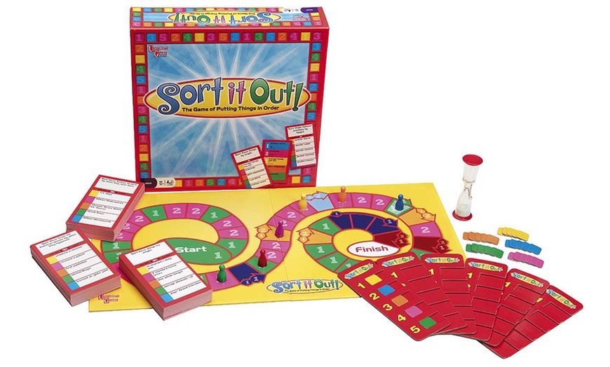 Image 2: Sort It Out! Board Game