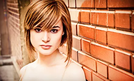 $69 for a Haircut, Partial Highlights, and Blow-Dry at Aretée Day Spa ($150 Value) - Primary Image