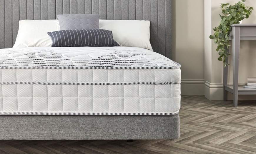 Image 2: Spring Memory Foam Rolled Mattress 