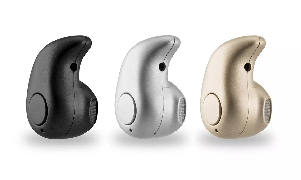 Sinji Bluetooth-Ohrhörer in Darkgrau, Silber und Gold - Primary Image