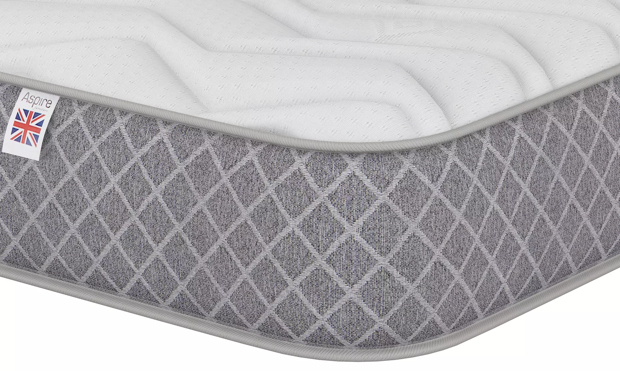 Aspire UK Made 700 Eco Foam Hybrid Sprung Value Mattress