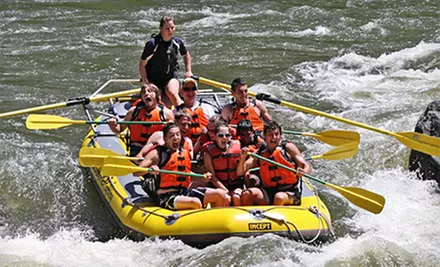 Three-Hour Whitewater Rafting Trip for Two or Four with Photo CDs at Whitewater Rafting (Up to 59% Off) - Primary Image