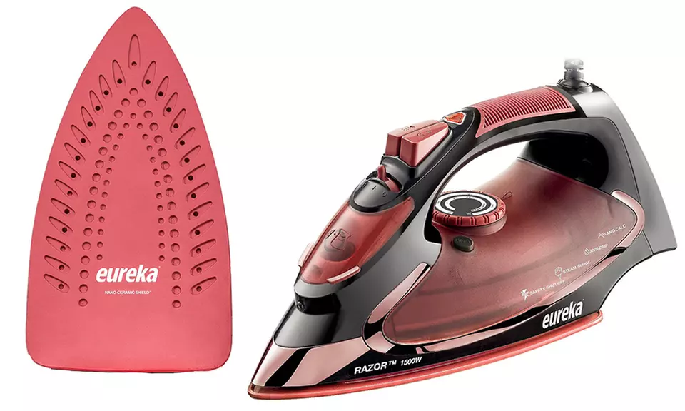 Eureka Razor Powerful Steam Burst Super Hot 1,500-Watt Iron - Primary Image