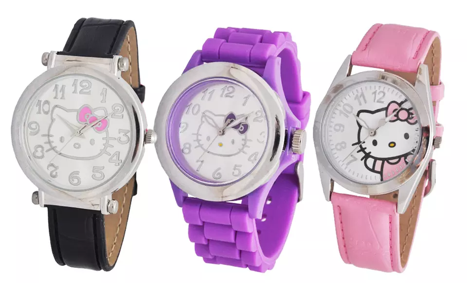 Hello Kitty Watches. Multiple Styles Available. - Primary Image