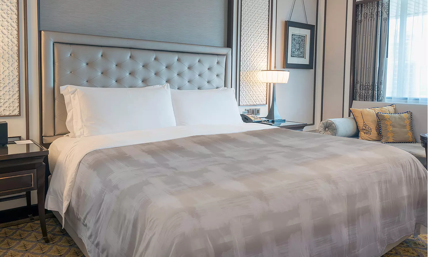 Copriletto primavera-estate Arcobaleno Made in Italy in 100% cotone, disponibile in 3 misure e 3 colori - Image 3