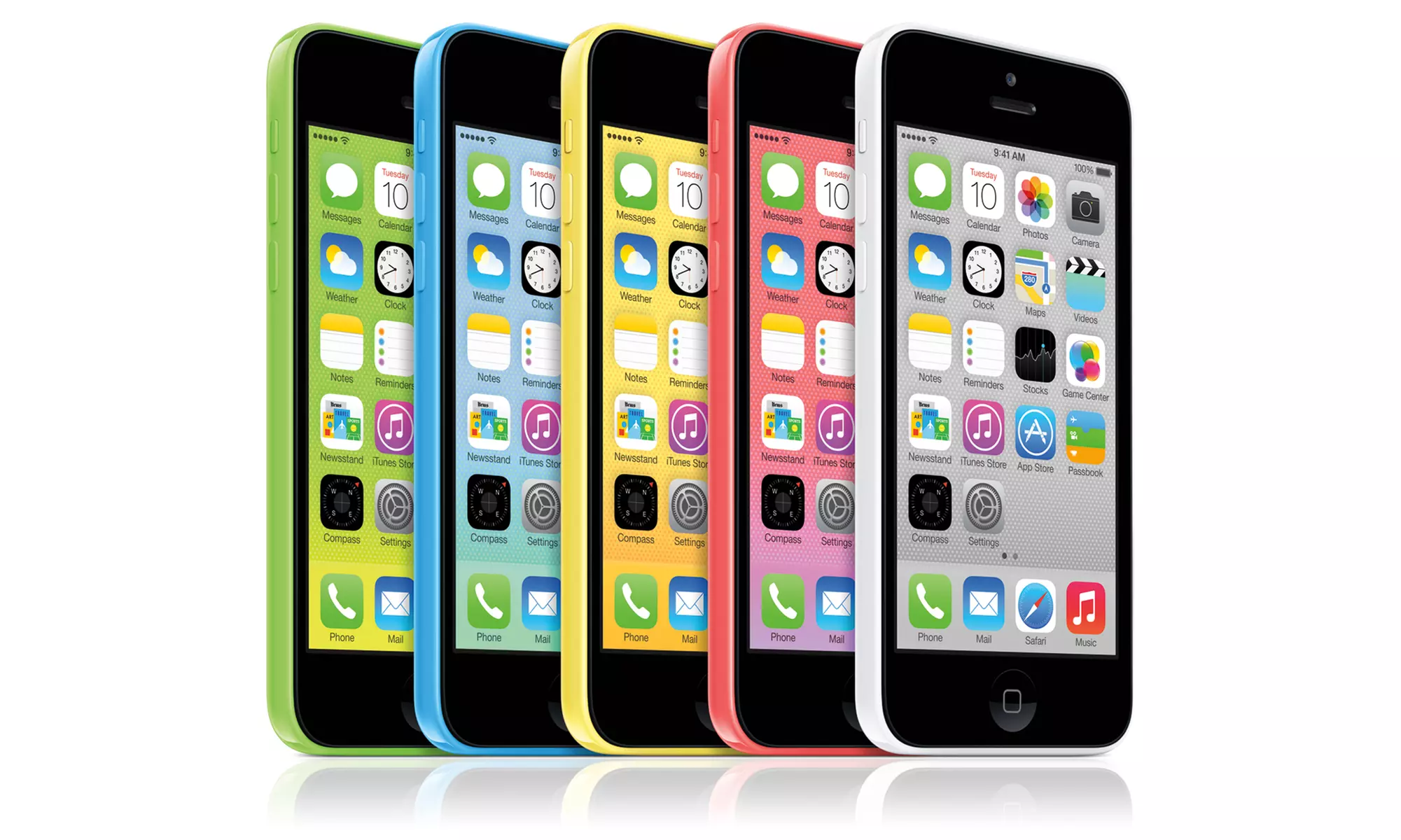 Apple iPhone 5C reconditionné débloqué tout opérateur, coloris au choix dès 259€, livraison offerte - Primary Image