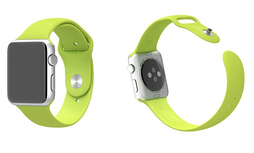 Image 5: Silicone Band for Apple Watch