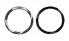 Carbon Fiber Dual Color Steering Wheel Cover. Multiple Colors