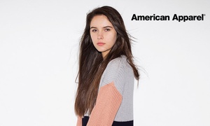 American Apparel – Half Off Clothing