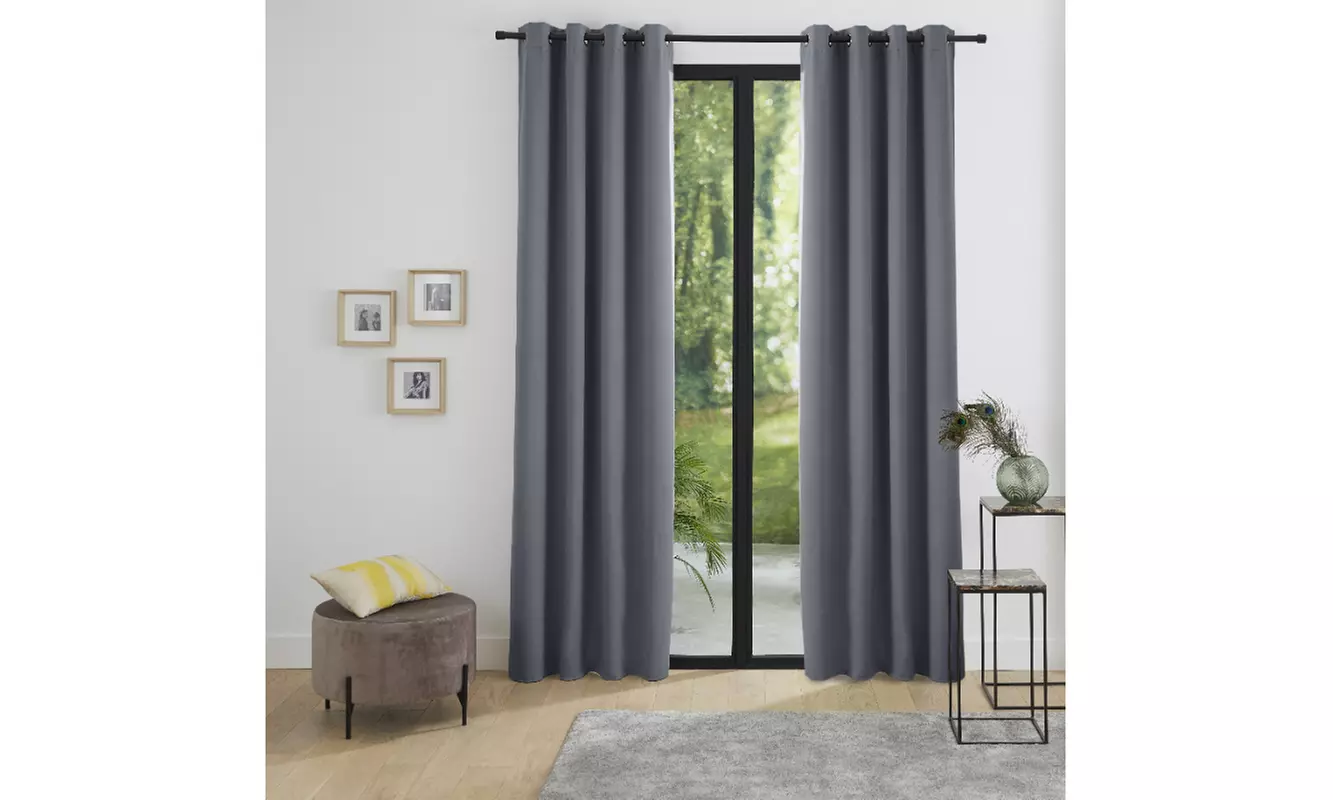 Rideau occultant et obscurcissant thermique