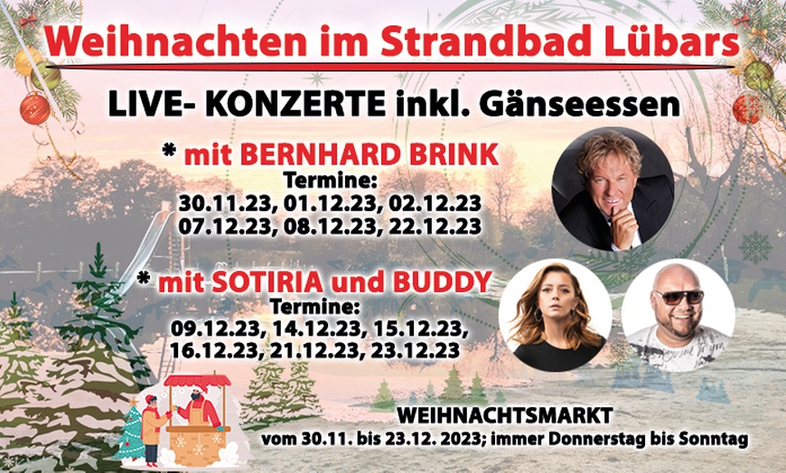 Image 1: 2 Tickets für Bernhard Brink oder Sotiria und Buddy