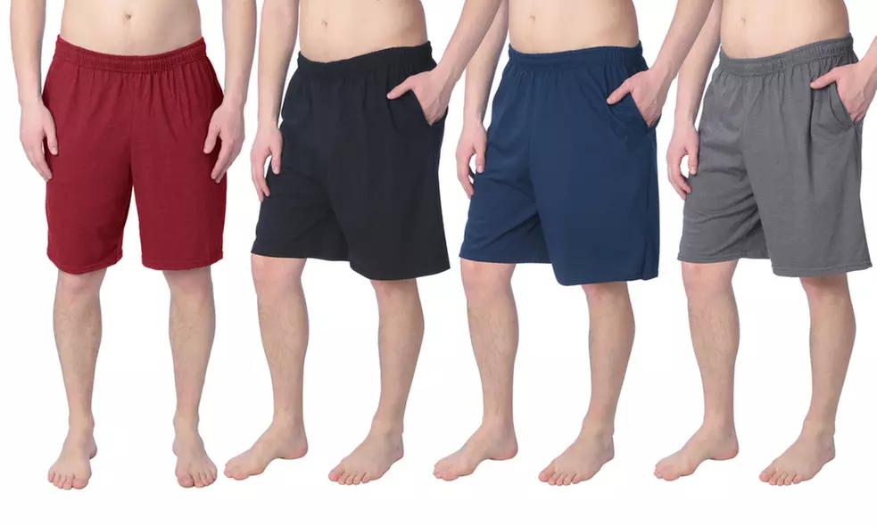 Fruit of the Loom Men's Lightweight Cotton Sleep Shorts - Primary Image